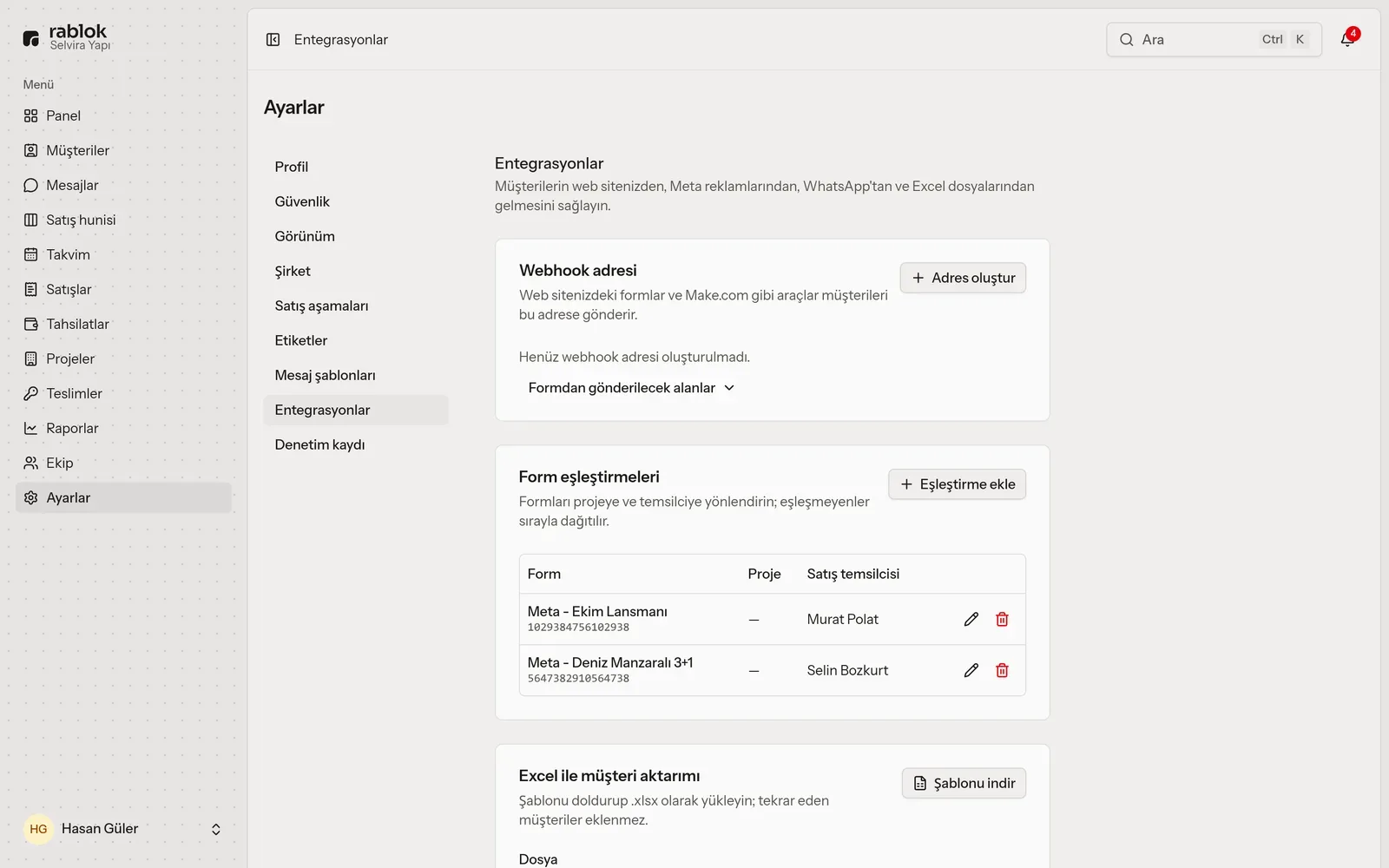 Integrations