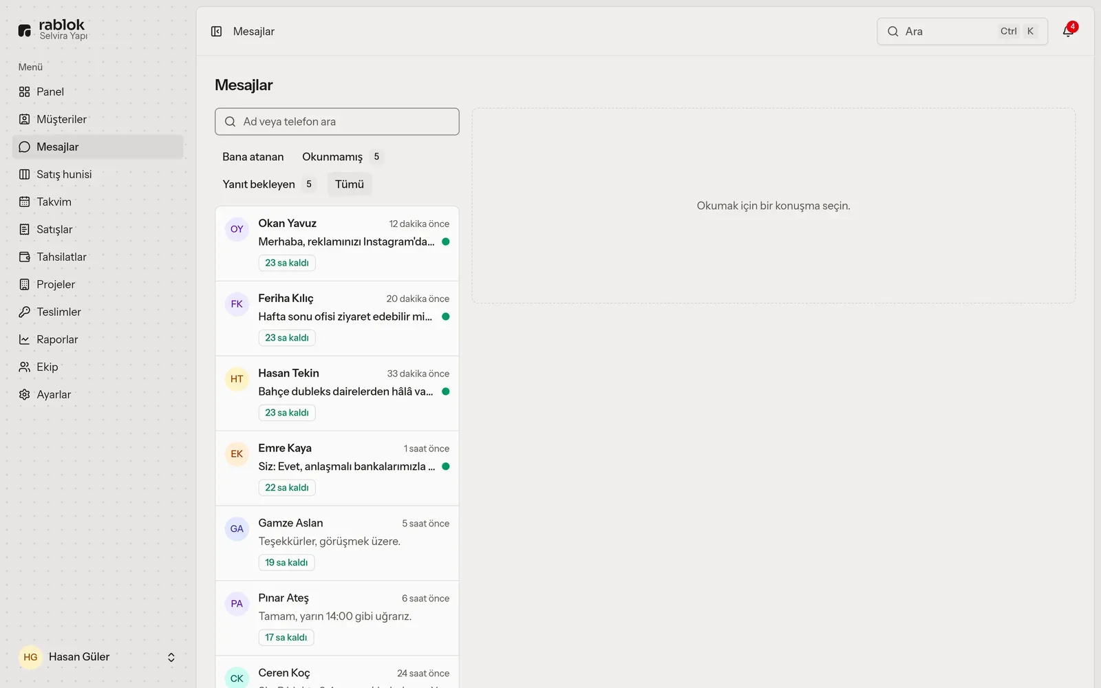 WhatsApp messaging